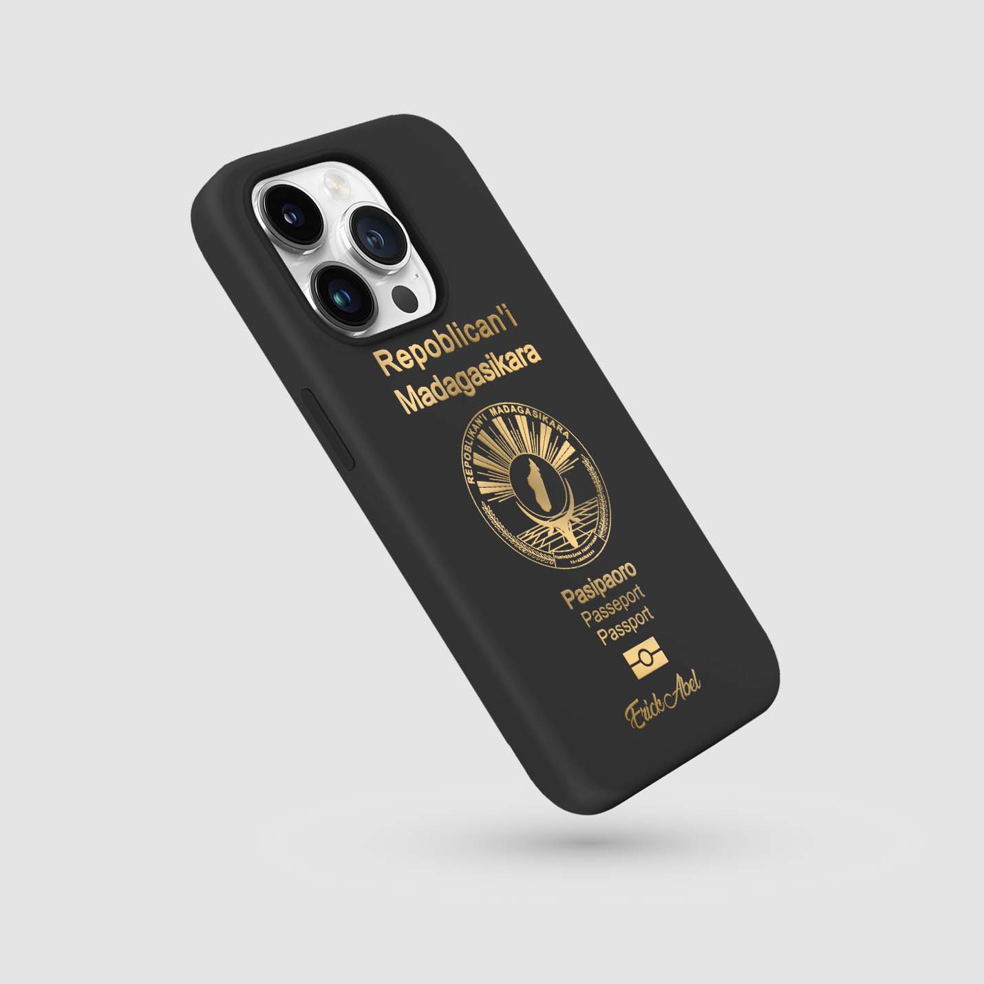 Handyhüllen mit Reisepass - Madagaskar - 1instaphone