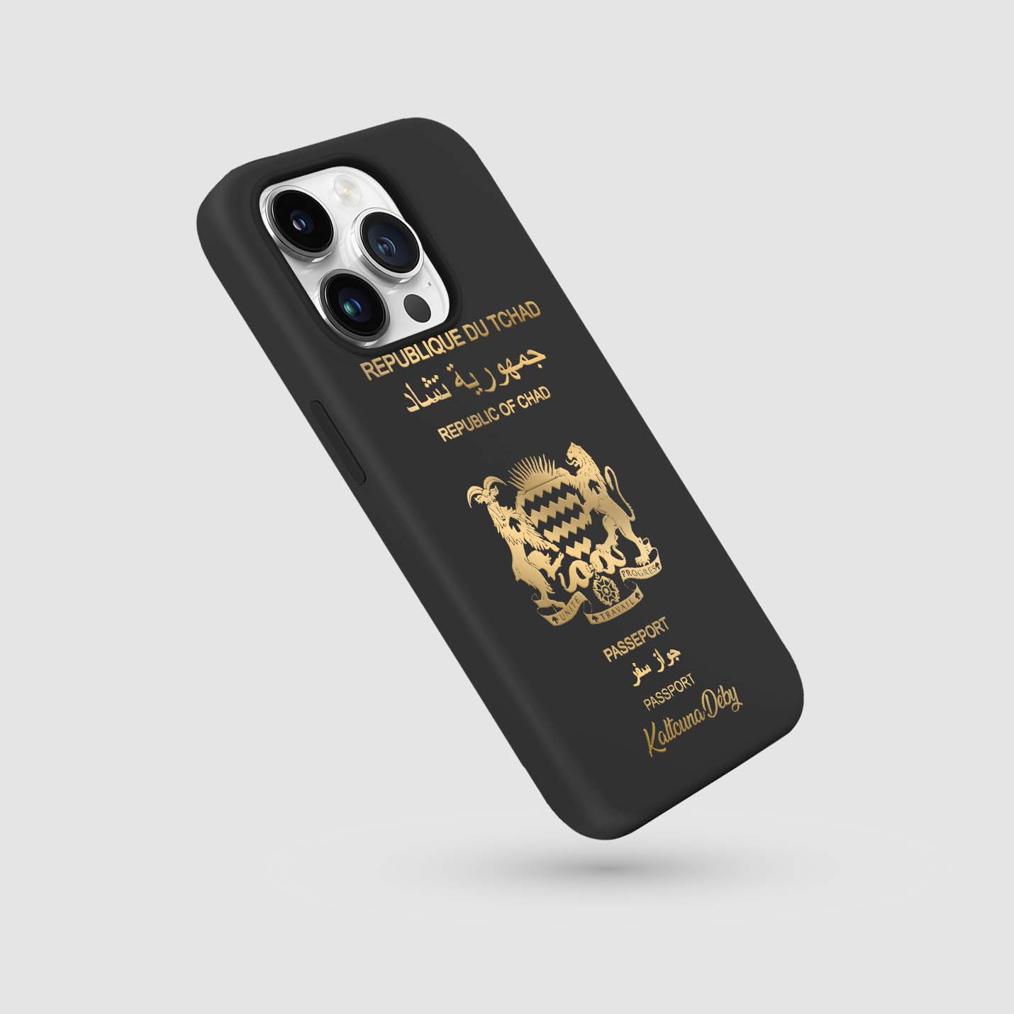 Handyhüllen mit Reisepass - Tschad - 1instaphone