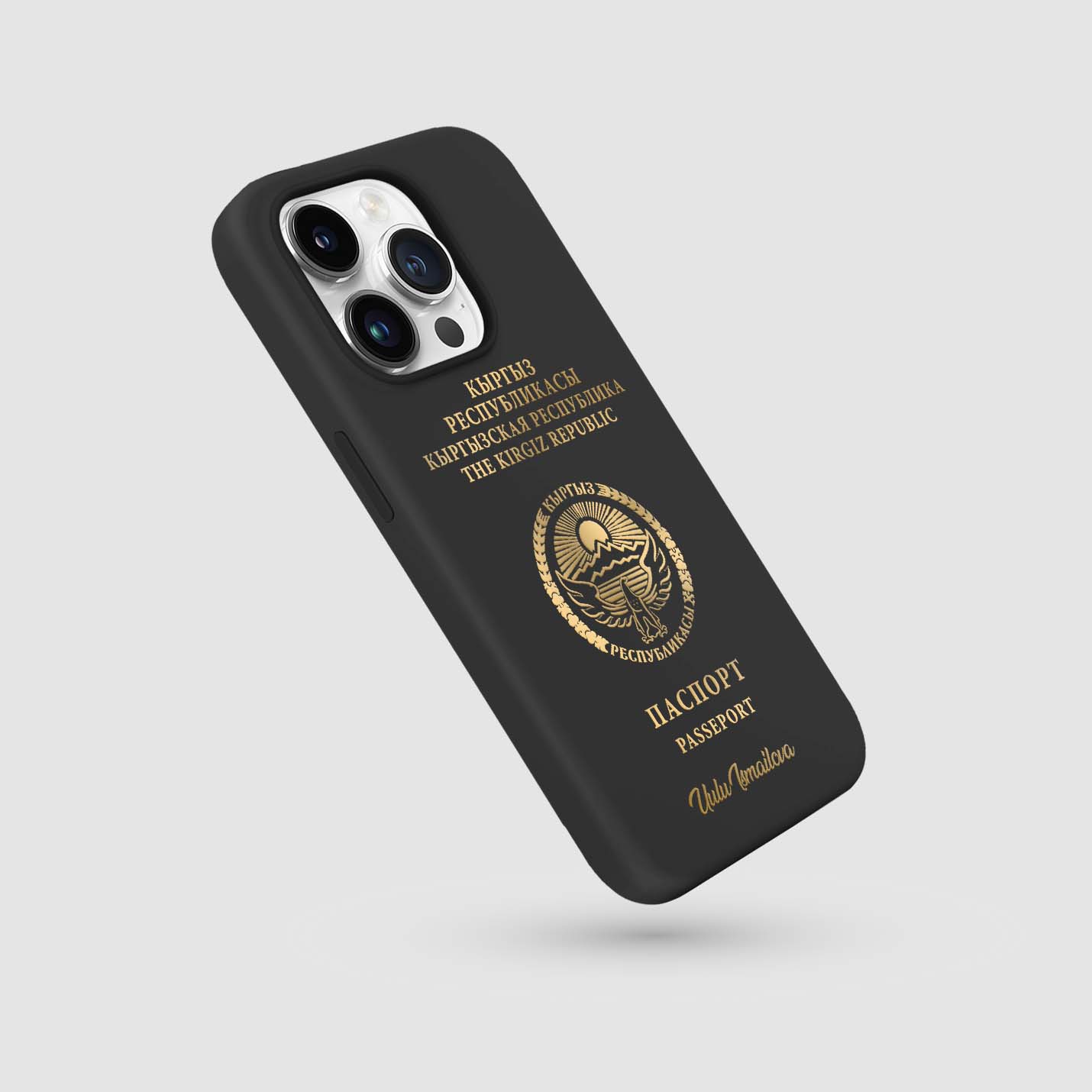 Handyhüllen mit Reisepass - Kirgisistan - 1instaphone