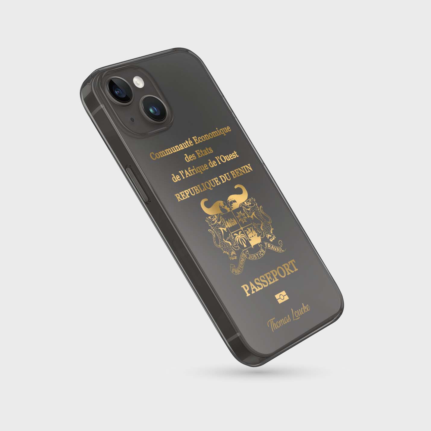 Handyhüllen mit Reisepass - Benin - 1instaphone