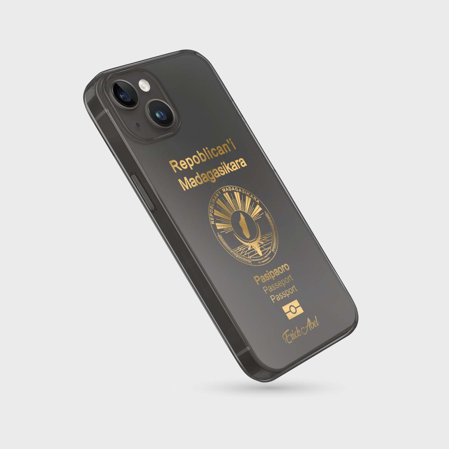 Handyhüllen mit Reisepass - Madagaskar - 1instaphone