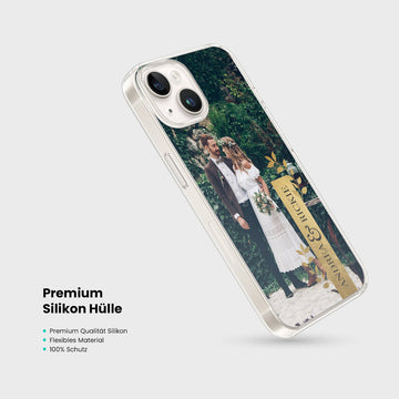 Mobile phone cases with desired photo and name