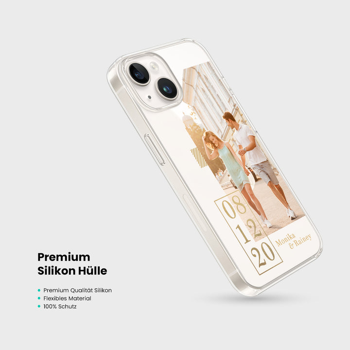 Handyhüllen mit Wunschfoto und Datum - 1instaphone