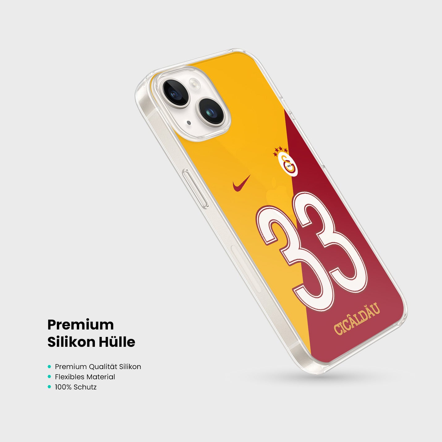 Personalisierte Galatasaray Handyhülle - 1instaphone