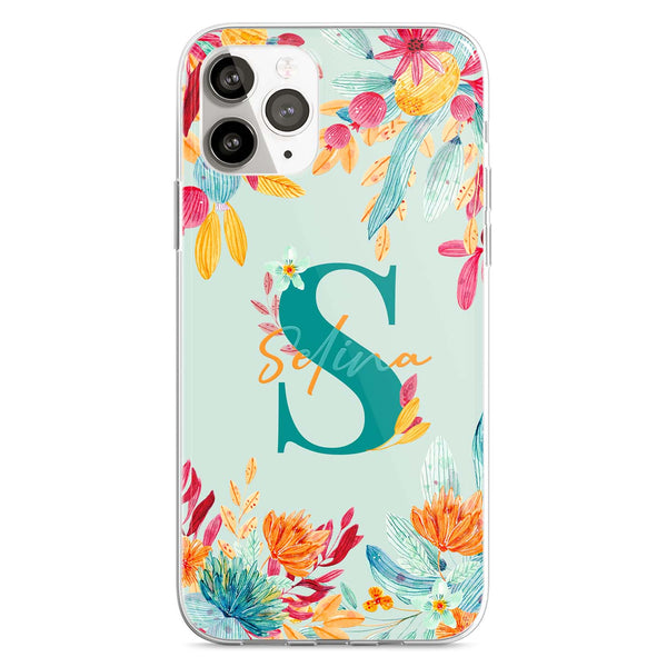 Personalized 3D Pastel Flower Phone Case
