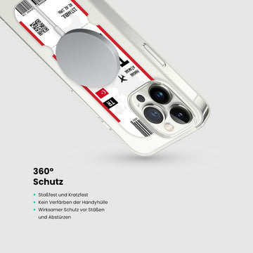 Handyhülle im Ticket Design