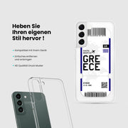 Handyhülle im Ticket Design - Griechenland - 1instaphone