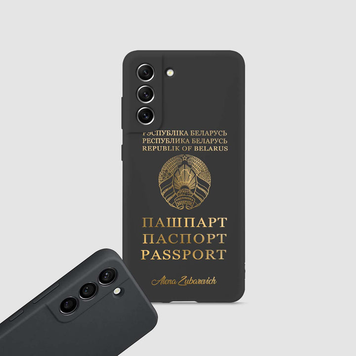 Handyhüllen mit Reisepass - Belarus - 1instaphone