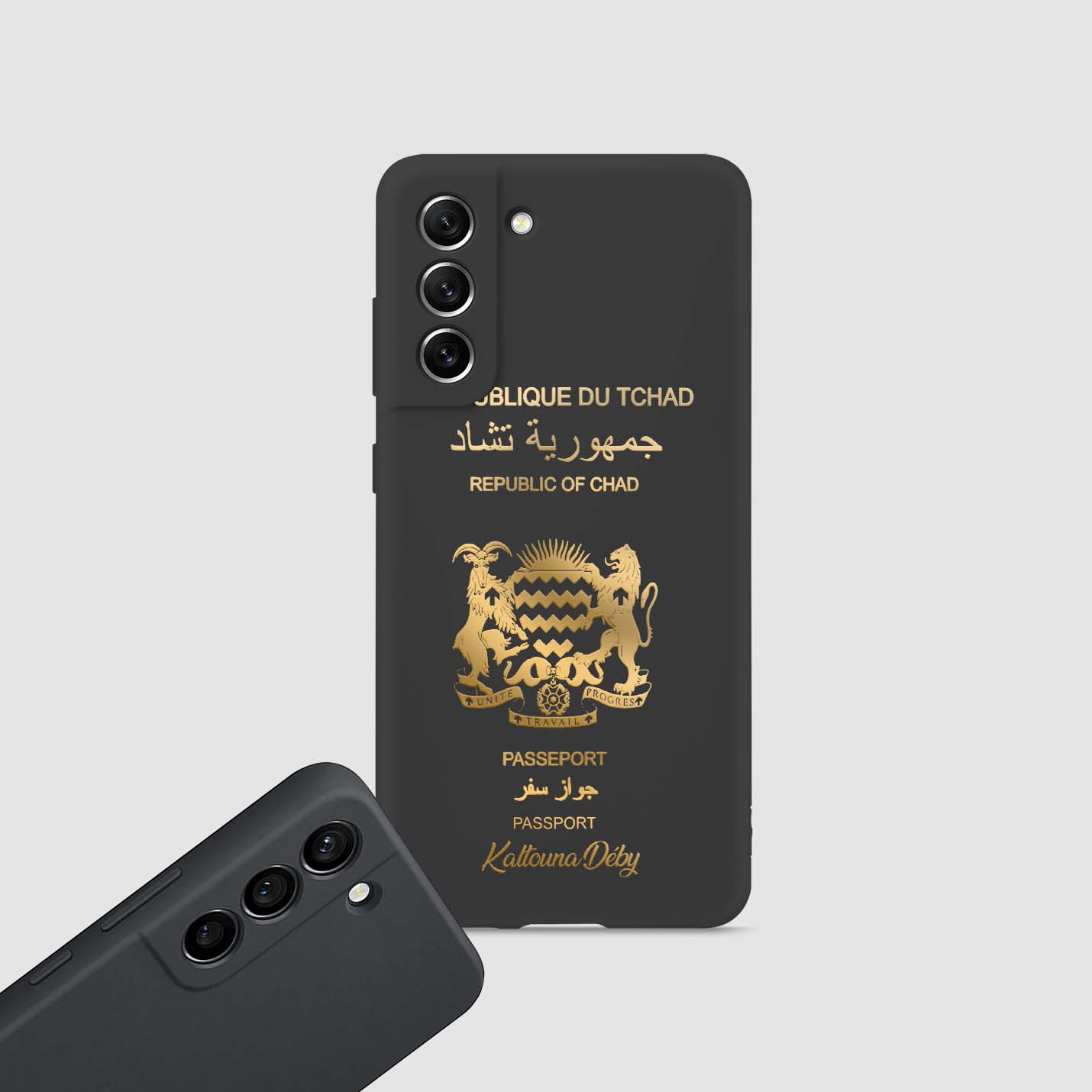 Handyhüllen mit Reisepass - Tschad - 1instaphone