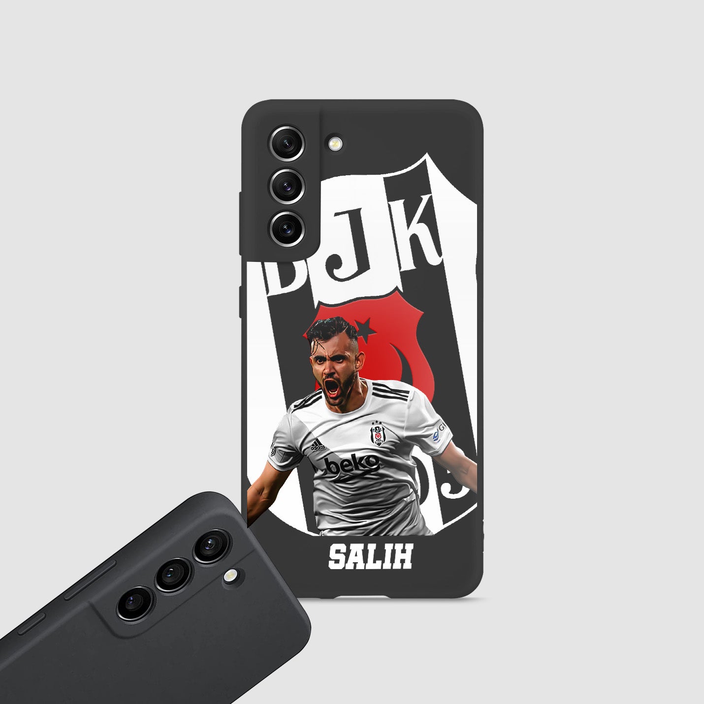 Rachid Ghezzal Beşiktaş Handyhülle mit Name - 1instaphone