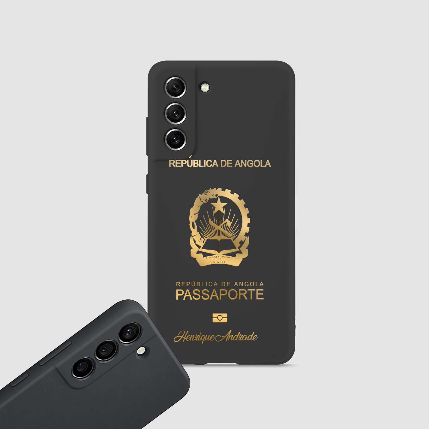 Handyhüllen mit Reisepass - Angola - 1instaphone
