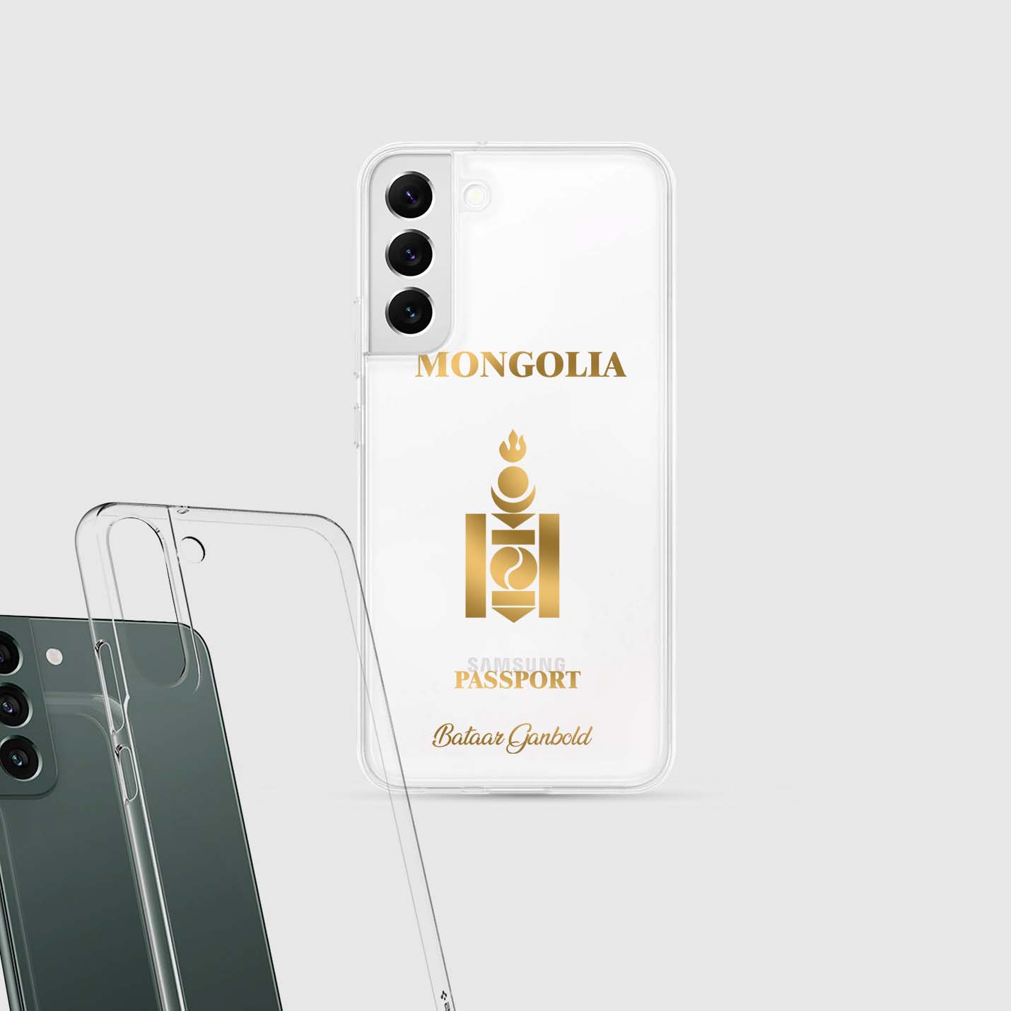Handyhüllen mit Reisepass - Mongolei - 1instaphone