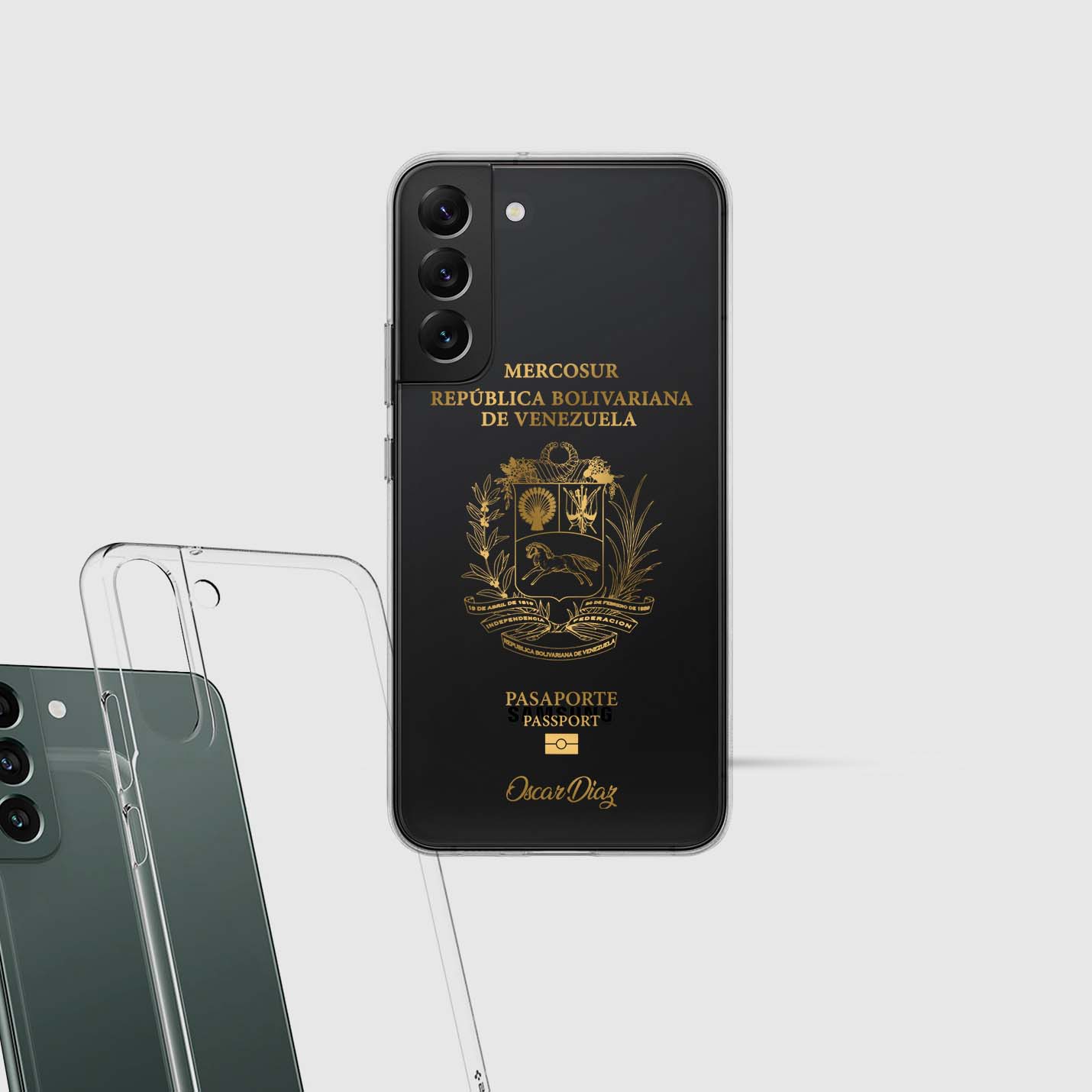 Handyhüllen mit Reisepass - Venezuela - 1instaphone