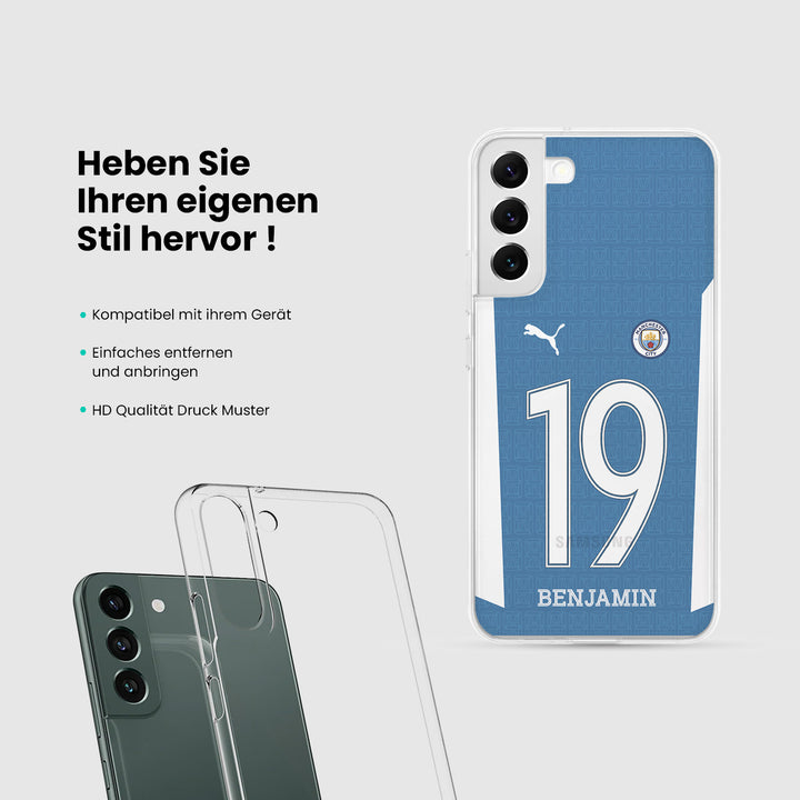 Personalisierte Manchester City Handyhülle - 1instaphone
