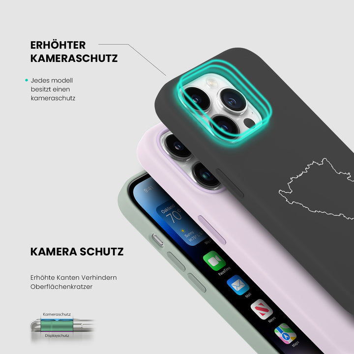 Handyhüllen mit Landkarte - Bosnien - 1instaphone