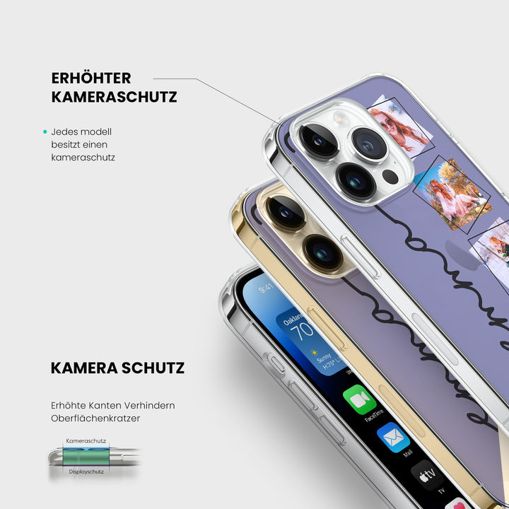 Handyhüllen mit Wunschfoto und Name Vertikal - 1instaphone