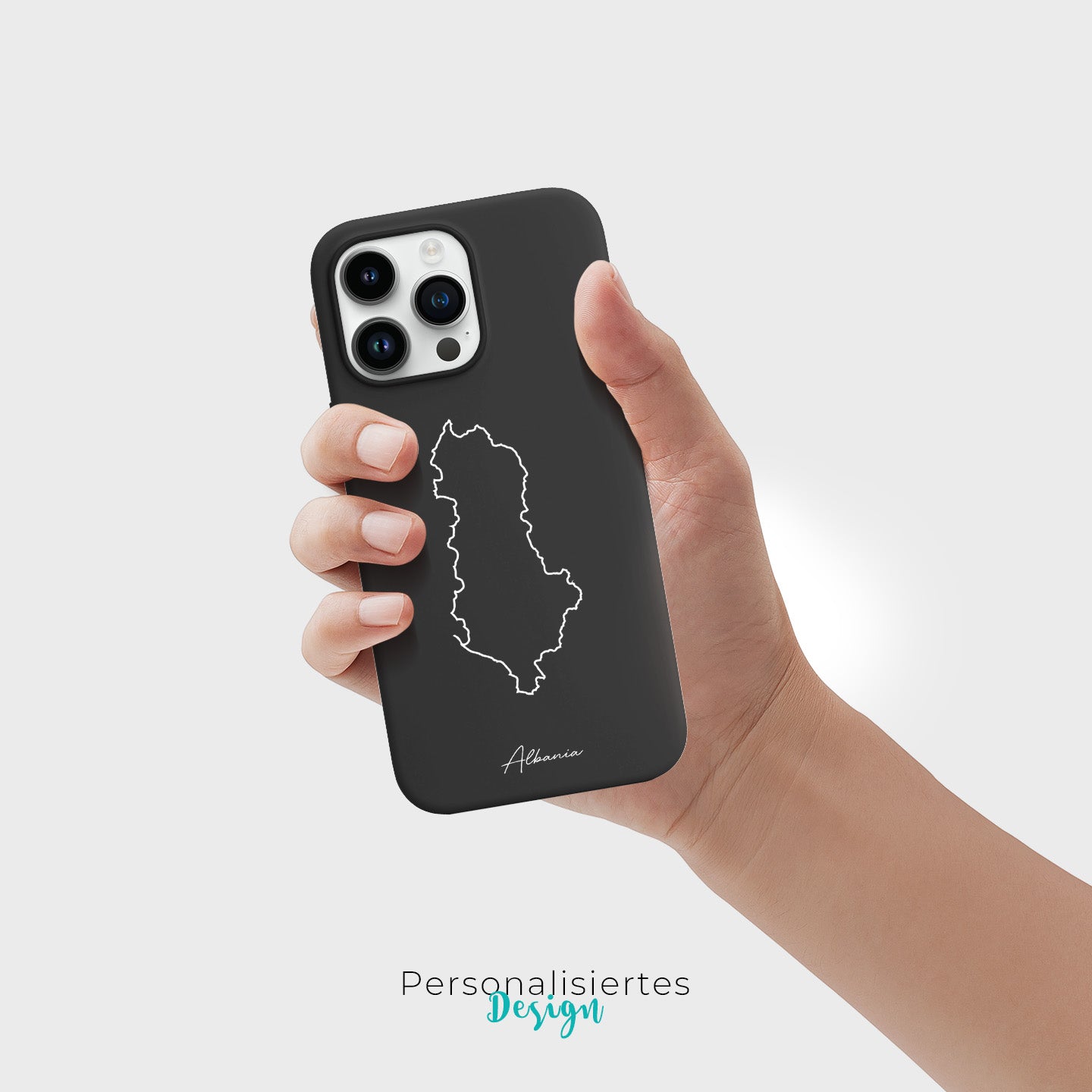 Handyhüllen mit Landkarte - Albanien - 1instaphone