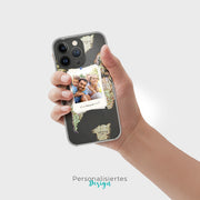 Handyhülle mit Wunschfoto Weltkarte - 1instaphone