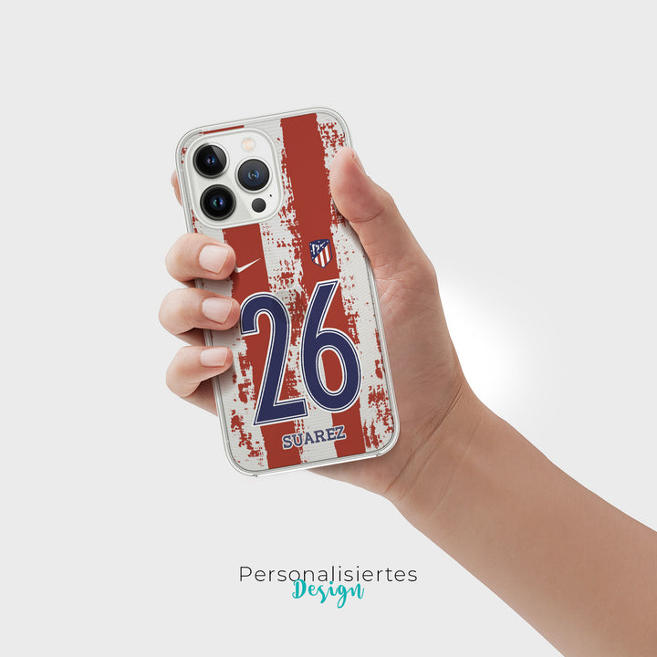 Personalisierte Atlético Madrid Handyhülle - 1instaphone