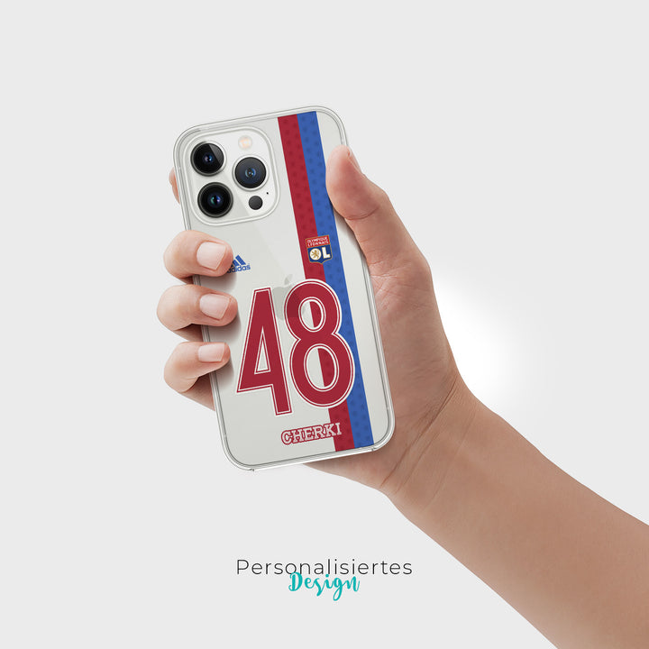 Personalisierte Olympique Lyon Handyhülle - 1instaphone