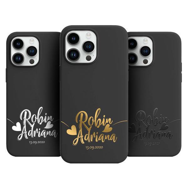 Personalisierte 3D Couple Elegant Handyhülle