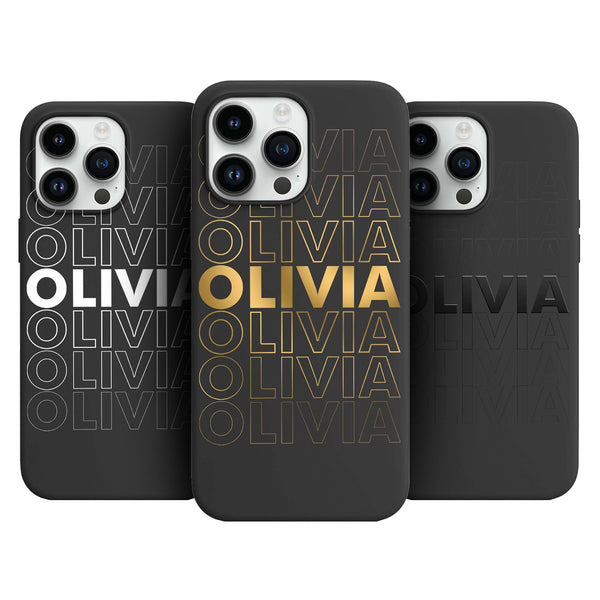 Personalized phone case with name 3D