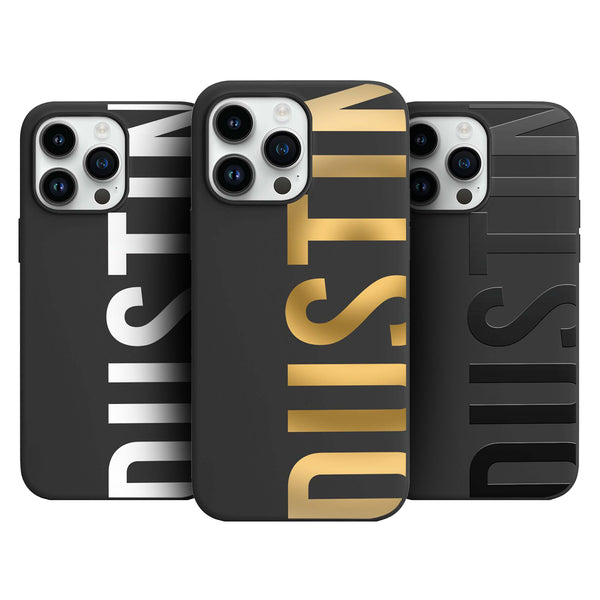 Personalized phone case with name 3D
