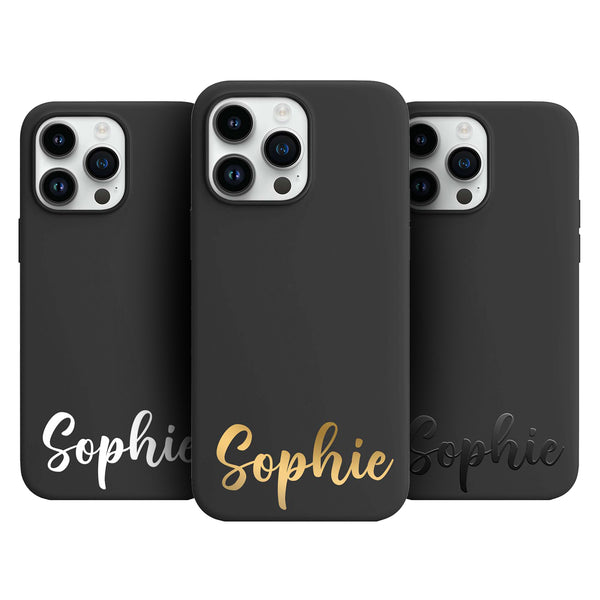 Personalized phone case with name 3D