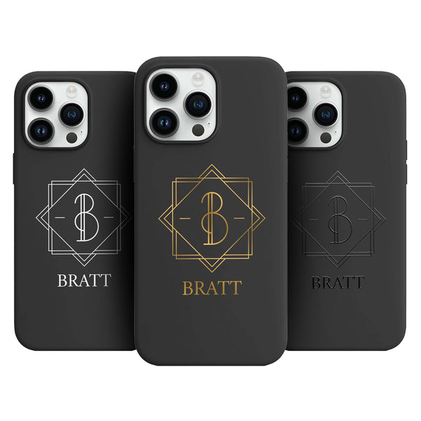 Personalized phone case with name 3D