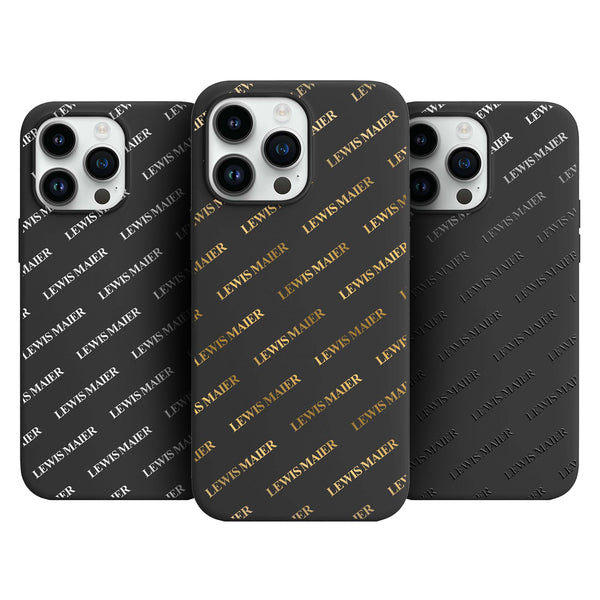 Personalized phone case with name 3D