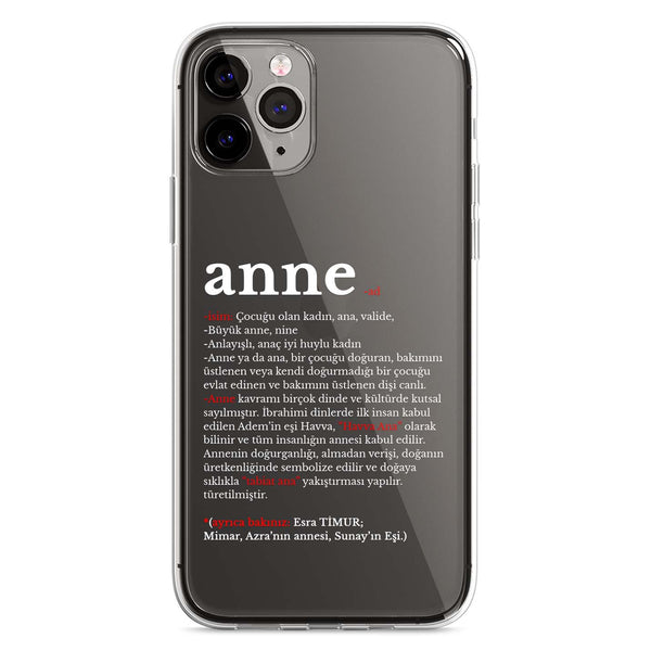 Mobiele telefoonhoesje Anne - definitie