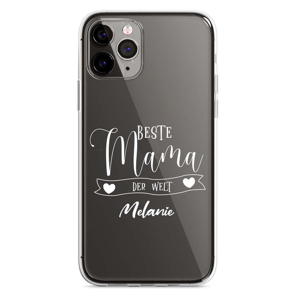 Mobiele telefoonhoesje mama - beste moeder ter wereld