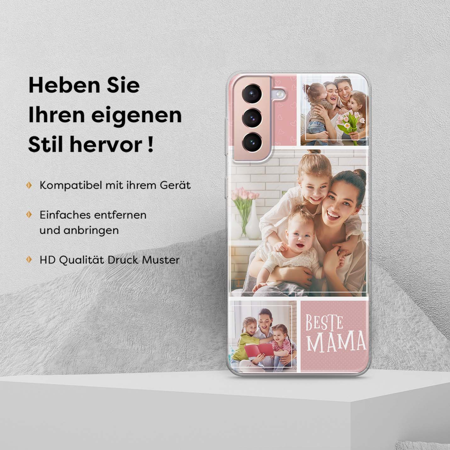 Handyhülle Mama - Bilder Collage - Beste Mama - 1instaphone