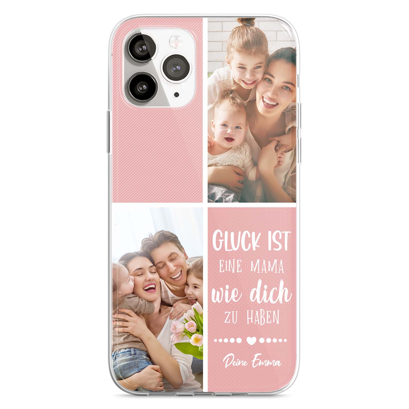 Handyhülle Mama - Bilder Collage - Glück - 1instaphone