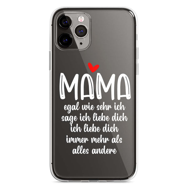 Handyhülle Mama -  Text